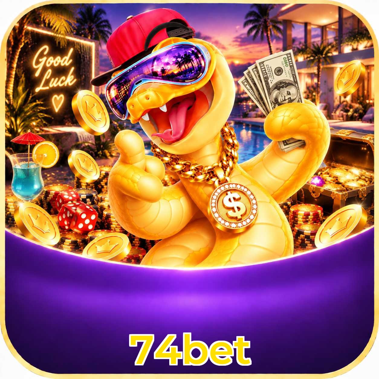 74bet Licenciado Curaçao - Segurança SSL 256-bit
